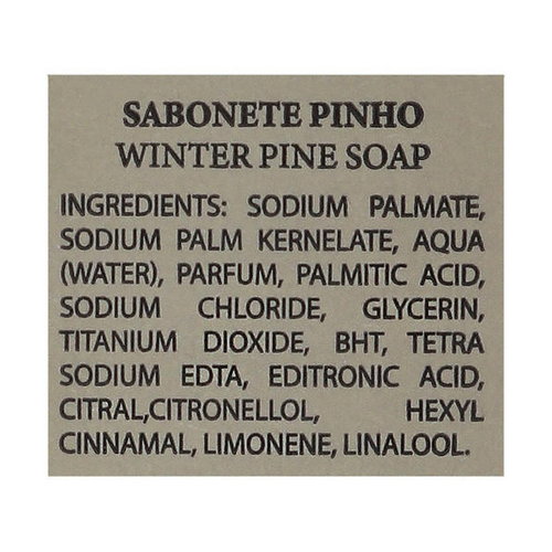 Мыло "Зимняя сосна", Essencias de Portugal Winter Pine Soap — изображение 2