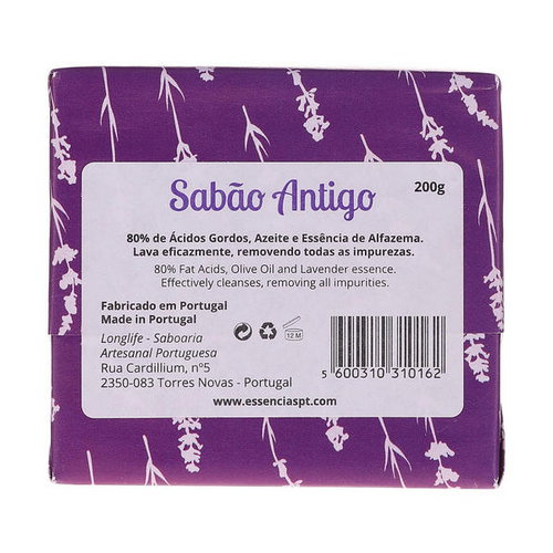 Натуральное мыло "Лаванда", ветки, Essencias De Portugal Tradition Handmade Olive Oil Soap — изображение 2