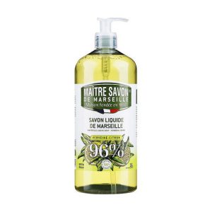 Жидкое марсельское мыло "Вербена и лимон", Maitre Savon De Marseille Savon Liquide De Marseille Verbena & lemon Liquid Soap