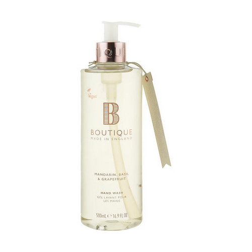 Жидкое мыло для рук "Мандарин, базилик и грейпфрут", Grace Cole Boutique Hand Wash