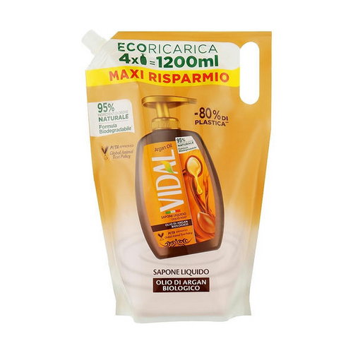Жидкое мыло "Масло арганы", Vidal Liquid Soap Argan (дой-пак)