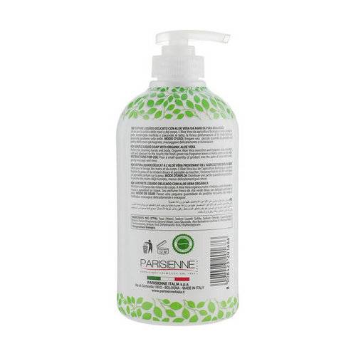 Жидкое мыло "Алоэ Вера", Parisienne Italia Fiorile BIO Aloe Vera Liquid Soap — изображение 2