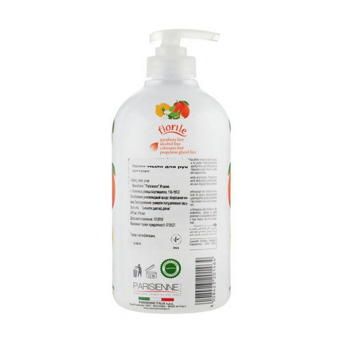 Жидкое мыло "Цитрус", Parisienne Italia Fiorile Citrus Liquid Soap — изображение 2