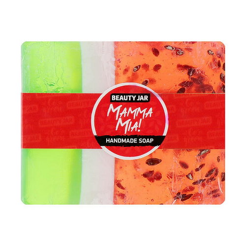 Мыло ручной работы "Арбуз", Beauty Jar Mamma Mia! Handmade Soap