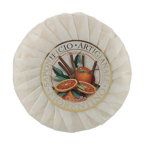 Натуральное мыло "Апельсин и Корица", Saponificio Artigianale Fiorentino Orange & Cinnamon Soap — изображение 2