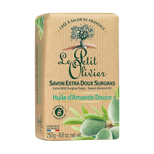 Мыло экстранежное с экстрактом масла сладкого миндаля, Le Petit Olivier Vegetal Oils Soap Sweet Almond Oil — изображение 2