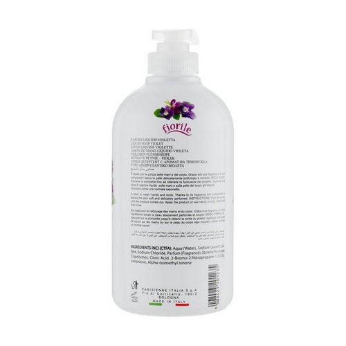 Жидкое мыло "Фиалка", Parisienne Italia Fiorile Violet Liquid Soap — изображение 2