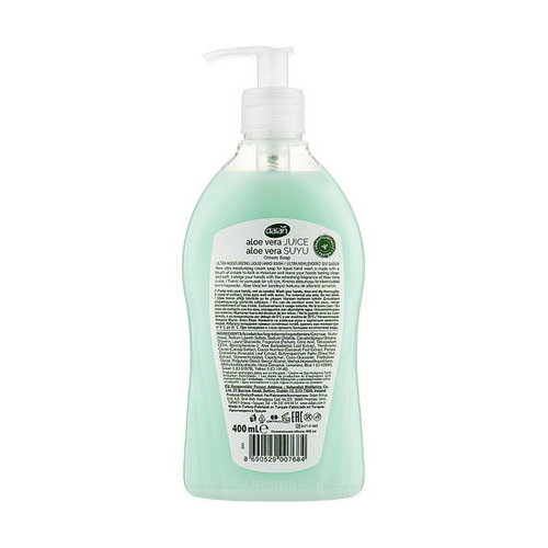 Жидкое крем-мыло "Экстракт сока алоэ вера", Dalan Cream Soap Aloe Vera — изображение 2