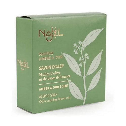 Мыло алеппское "Амбра и уд", Najel Aleppo Soap Amber& Oud Scent