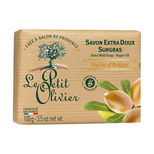 Мыло экстранежное с экстрактом арганового масла, Le Petit Olivier Vegetal Oils Soap Argan Oil — изображение 2