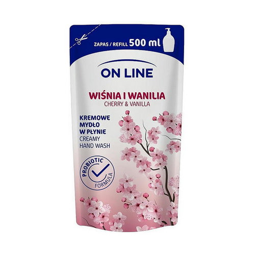 Жидкое мыло, On Line Cherry&Vanilla Soap (сменный блок)