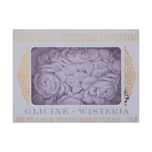 Мыло натуральное "Глициния", Saponificio Artigianale Fiorentino Botticelli Wisteria Soap