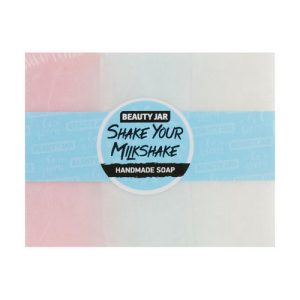 Глицериновое мыло с ароматом клубники со сливками, Beauty Jar Shake Your Milkshake Handmade Soap