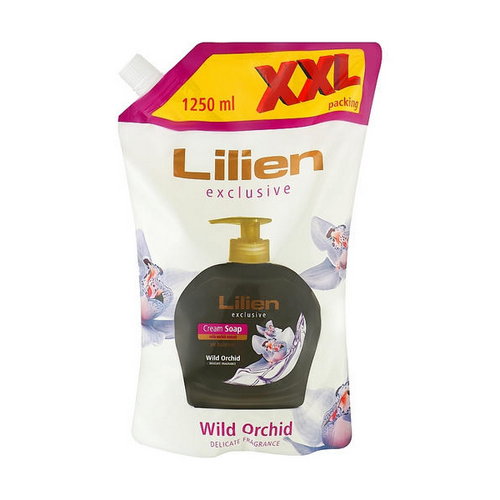 Жидкое крем-мыло "Дикая орхидея", Lilien Wild Orchid Cream Soap Doypack — изображение 2