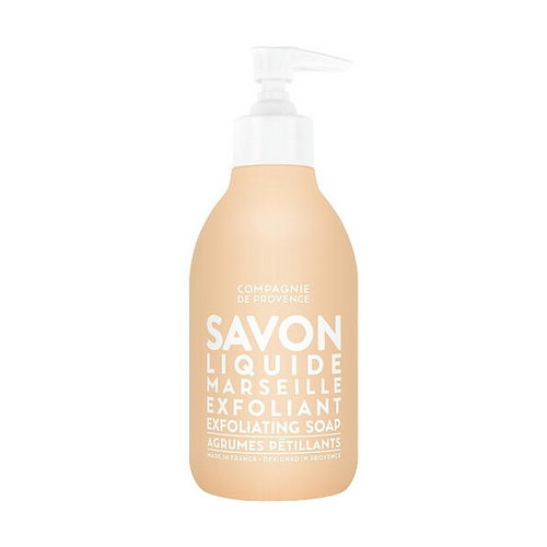 Отшелушивающее жидкое мыло, Compagnie De Provence Agrumes Petillants Exfoliating Liquid Marseille Soap