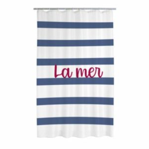 Штора для ванных комнат La Mer цветной 180х200 см