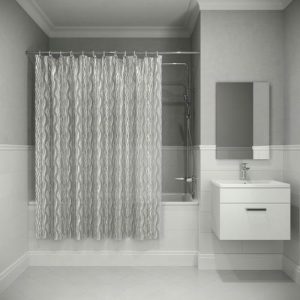 Штора для ванной комнаты IDDIS Peva 3D 200х180 см