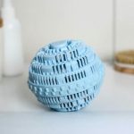 Шар турмалиновый для стирки белья Доляна, 10x10 см, цвет голубой