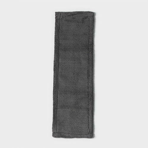 Насадка для плоской швабры Доляна, 42x12 см, 60 гр, микрофибра, цвет серый — изображение 2