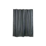 Штора для ванной Grid Grey, 180х200 см