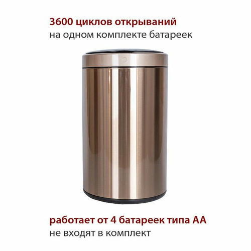 Мусорное ведро сенсорное Pioneer WB124RG, 12 л — изображение 2