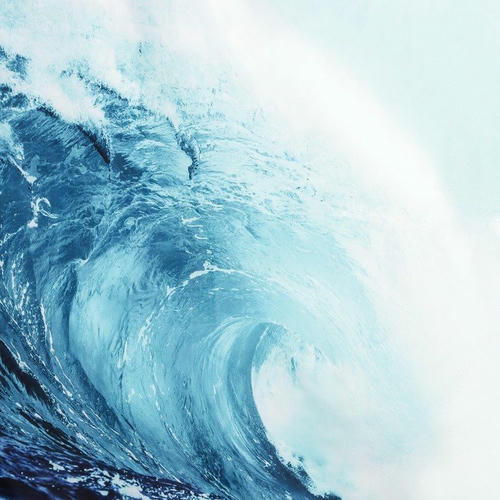 Штора для ванны Доляна WAVE, с люверсами, 180x180 см, полиэстер — изображение 2