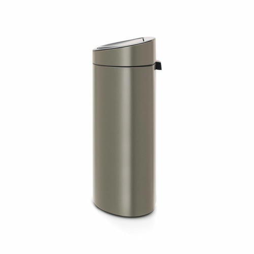 Мусорное ведро Brabantia Touch Bin New, цвет платиновый, 40 л — изображение 2
