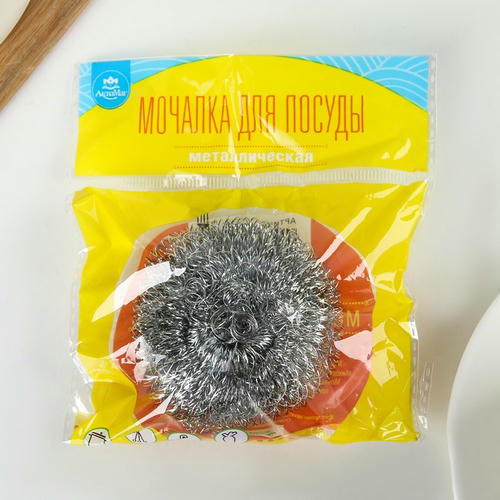 Мочалка для посуды «Спираль», 12 гр — изображение 2