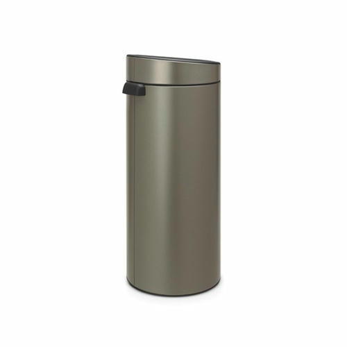 Мусорное ведро Brabantia Touch Bin, 30 л, цвет платиновый — изображение 2