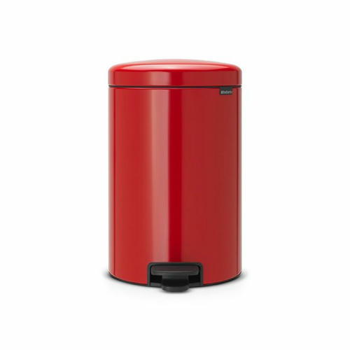 Мусорное ведро с педалью Brabantia Newicon, 20 л, цвет красный