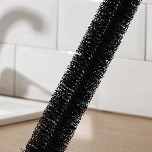 Ёрш чистящий Доляна, гибкий, 71x5,5 см, цвет чёрный — изображение 2