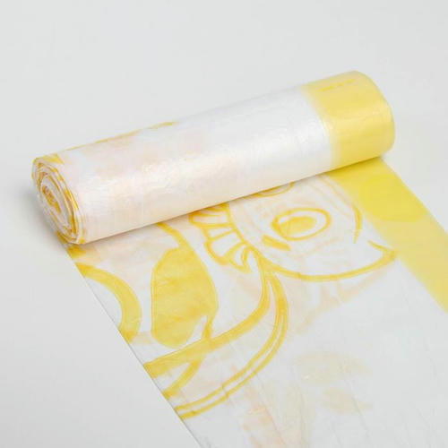 Мешки для мусора с завязками Bio Overlap, 35 л, 53x58 см, 10 мкм, ПНД, 15 шт , цвет жёлтый — изображение 2