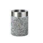 Стаканчик для зубной щётки Stone, цвет серый