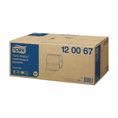 Полотенца бумажные Tork Matic H1 Advanced, 2 слоя, 150 м — изображение 2