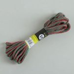Шнур-верёвка вязаный ПП, d=4 мм, 10 м, цвет МИКС
