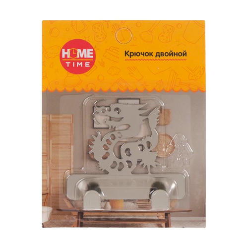Крючок двойной, Home Time, в ассортименте — изображение 2