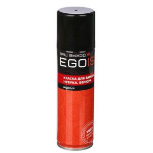 EGOIST Краска для замши, нубука, велюра 180мл, черный