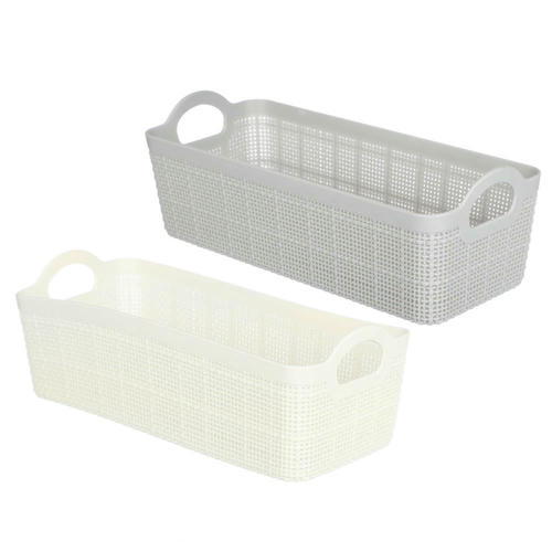 VETTA Корзина для хранения Киото, 26,7x11,5x9,3 см, 2 цвета