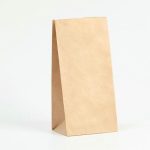 Пакет крафт бумажный, фасовочный, прямоугольное дно, 12 х 8 х 24 см, 50 г/м2 - 100 шт.