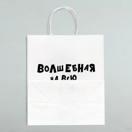 Пакет подарочный с приколами «Волшебная на всю голову», 24 х 14 х 30 см - 10 шт. — изображение 2