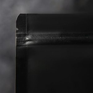 Пакет Zip-lock Крафт с прямоугольным окном,черный,10 х 15 х 3 см - 100 шт.