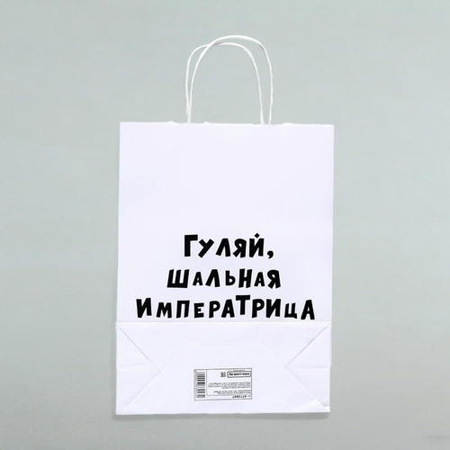 Пакет подарочный «Гуляй шальная императрица», 24 х 10,5 х 32 см - 1 шт. — изображение 2
