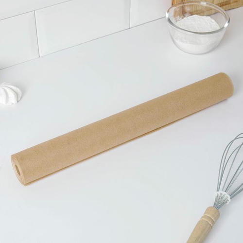 Пергамент силиконизированный, Nordic EB Golden, 38x25 м, бумага для выпечки профессиональная — изображение 2