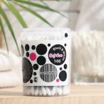 Ватные палочки Soft Care Black&White, банка, 100 шт