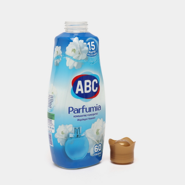 Кондиционер - ополаскиватель, парфюмированный концентрат для белья ABC PARFUMIA CONS 1440 мл Очаровательный жасмин (Enchanting jasmine) — изображение 3